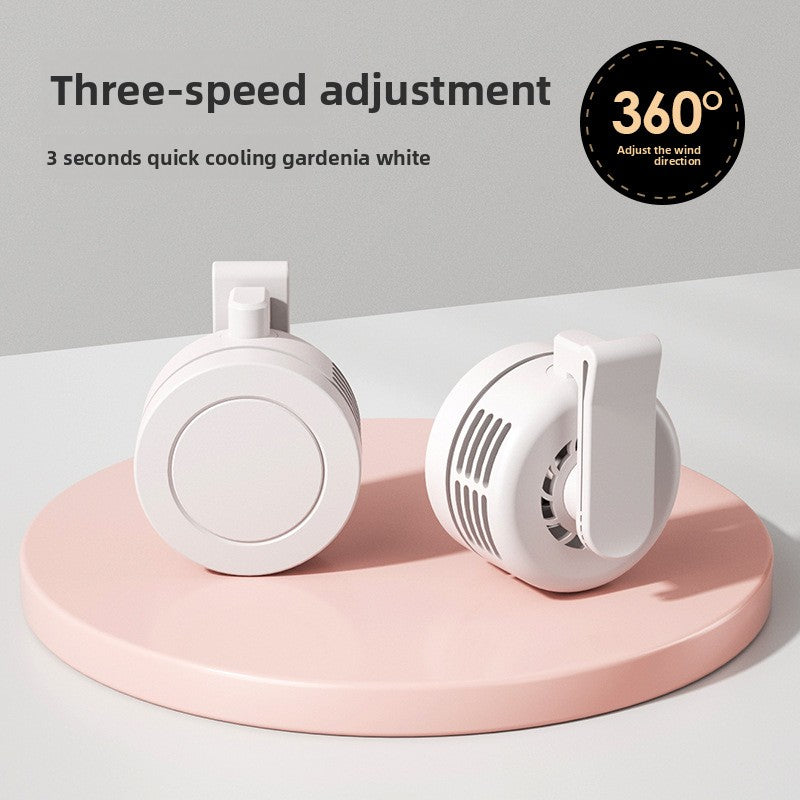 Clip-on Mini Fan for neck, waist, or clothing