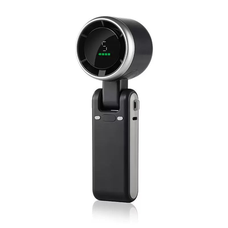 High-Speed Portable Neck Fan with Turbo Cooling