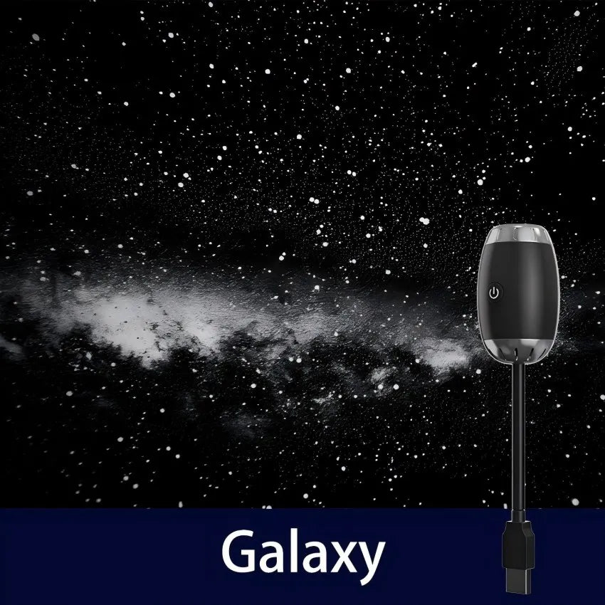 Mini USB Starry Sky Atmosphere Projector Light Wide-Angle Display Ceiling Starry Sky for Game Room Lighting Room Decor Wall Gift