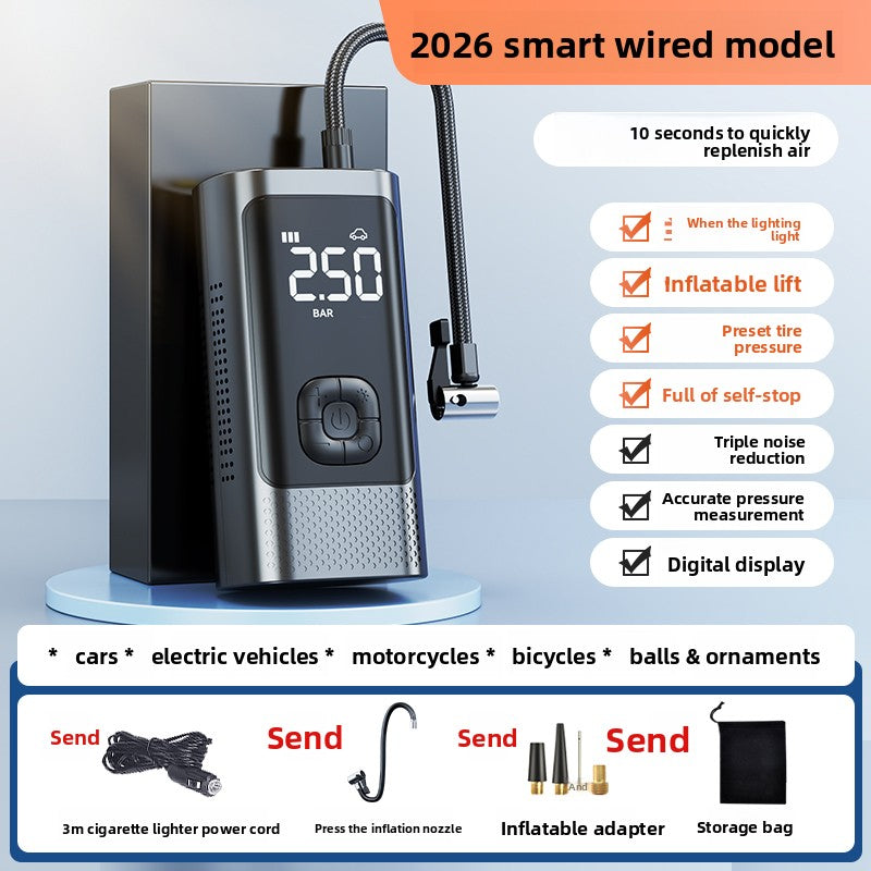 Portable Cordless Air Pump for Car Tires