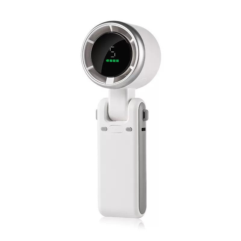 High-Speed Portable Neck Fan with Turbo Cooling