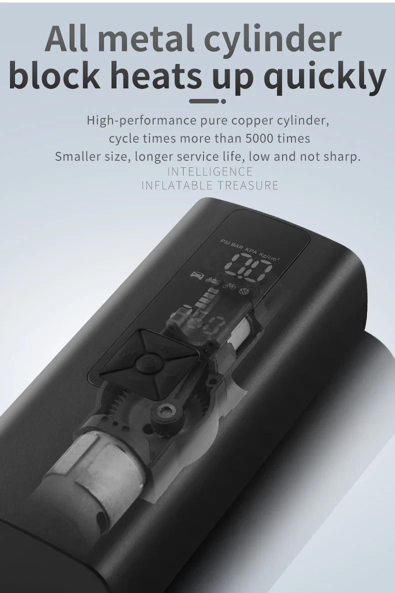8000mAh Portable Air Compressor