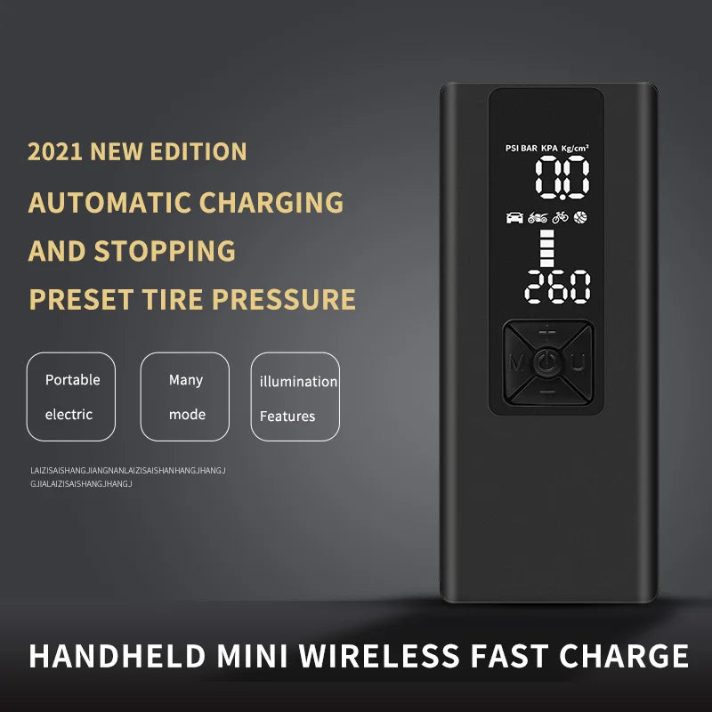 8000mAh Portable Air Compressor