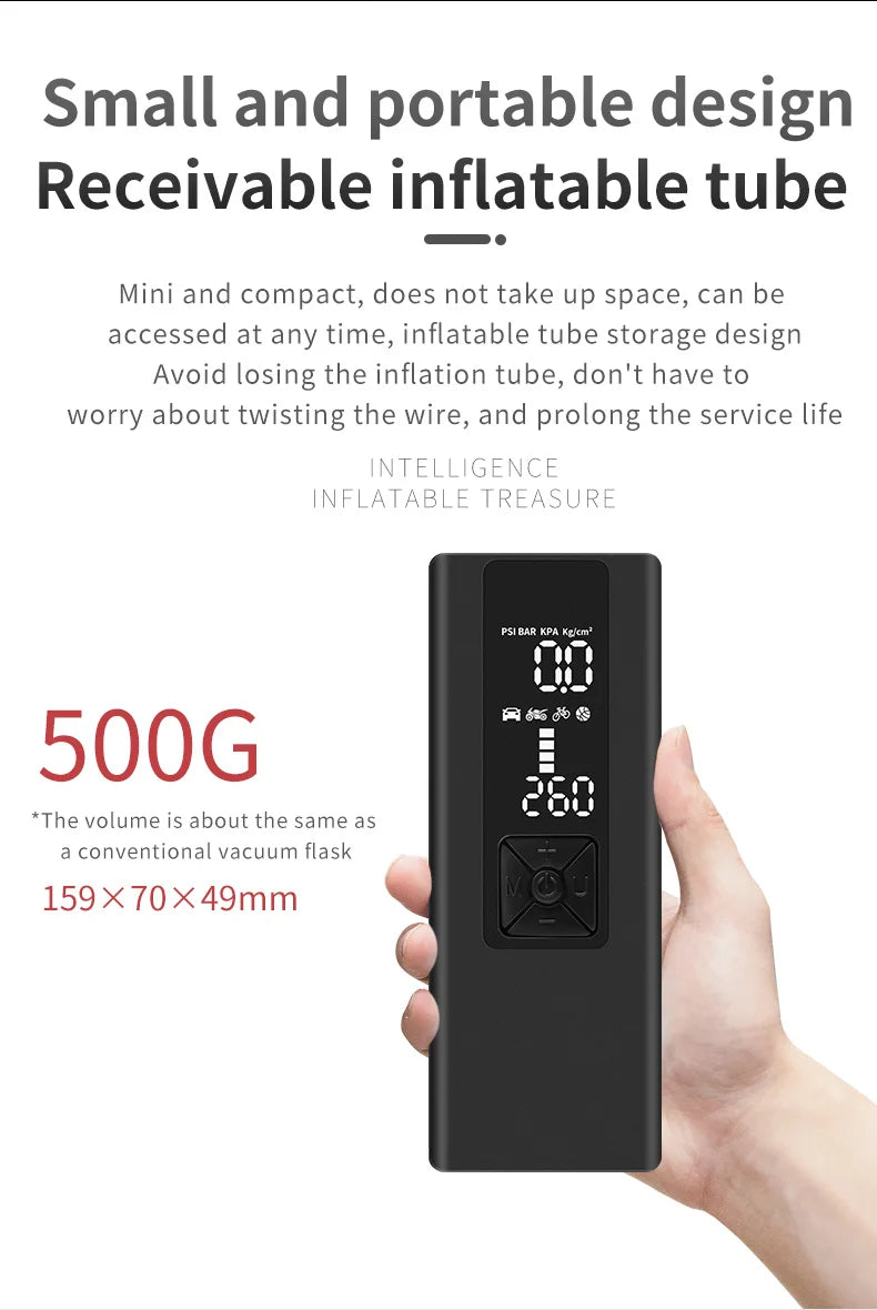 8000mAh Portable Air Compressor