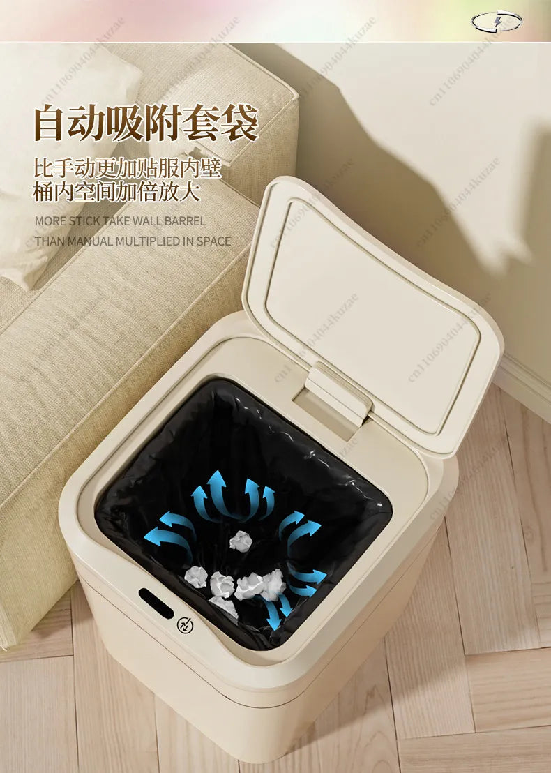 Induction Smart Trash Can (Kitchen & Bathroom)