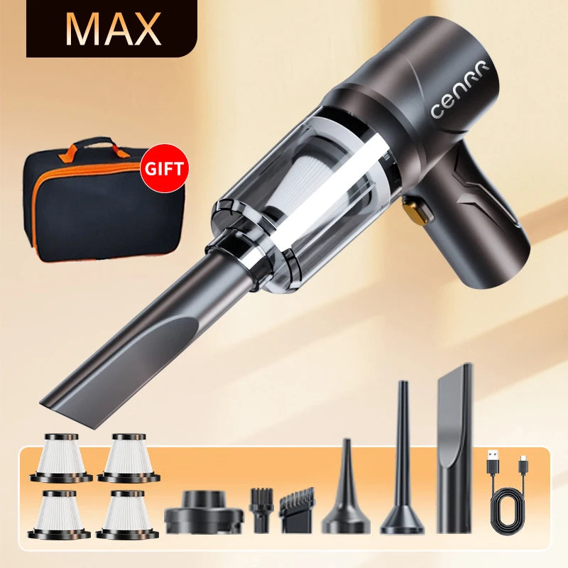 High-Power Handheld Car Vacuum