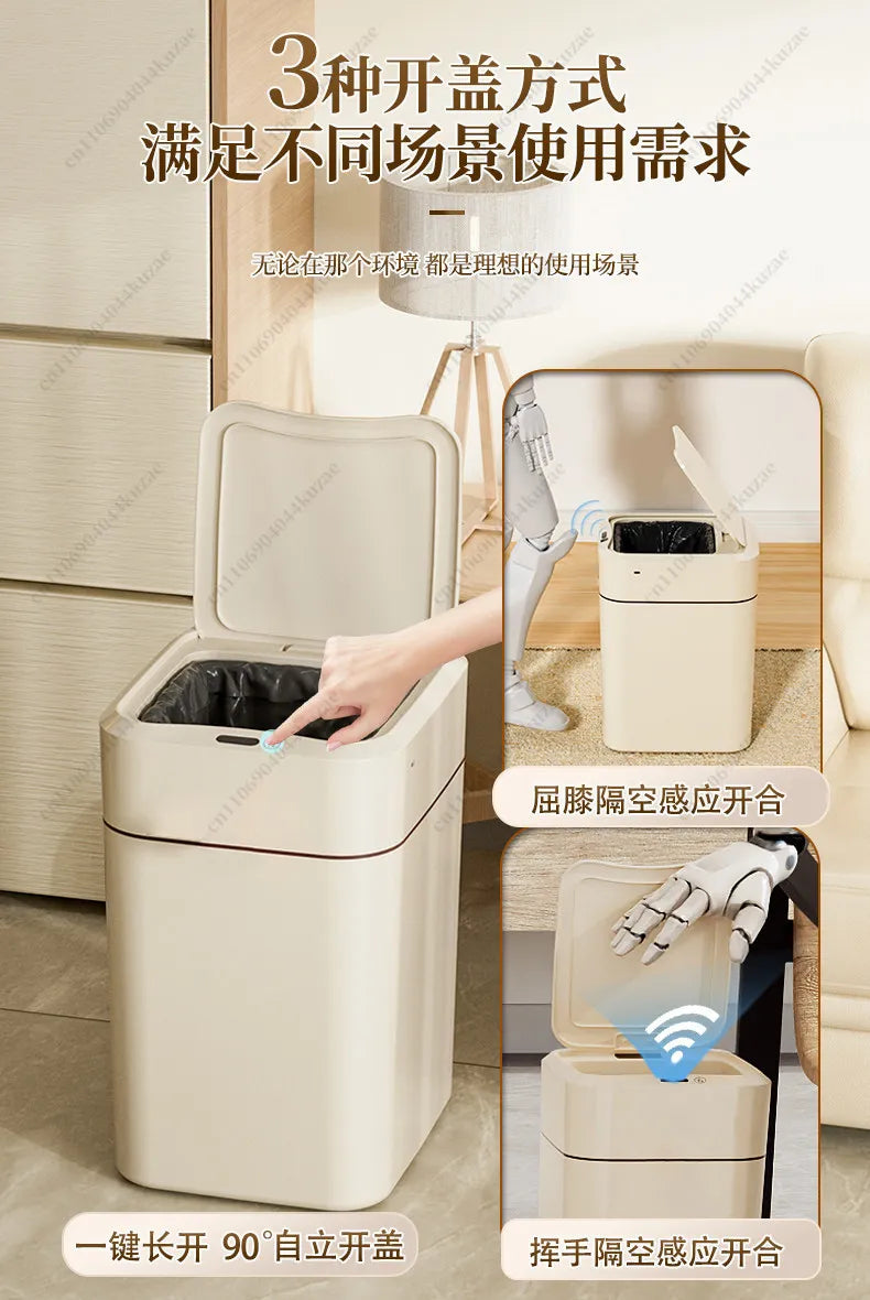 Induction Smart Trash Can (Kitchen & Bathroom)
