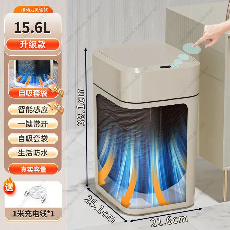 Induction Smart Trash Can (Kitchen & Bathroom)