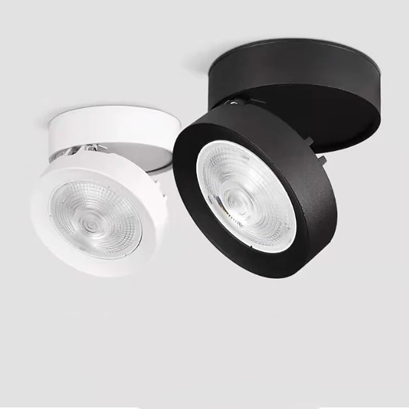 360° Foldable LED Spotlight – Dimmable Ceiling Light