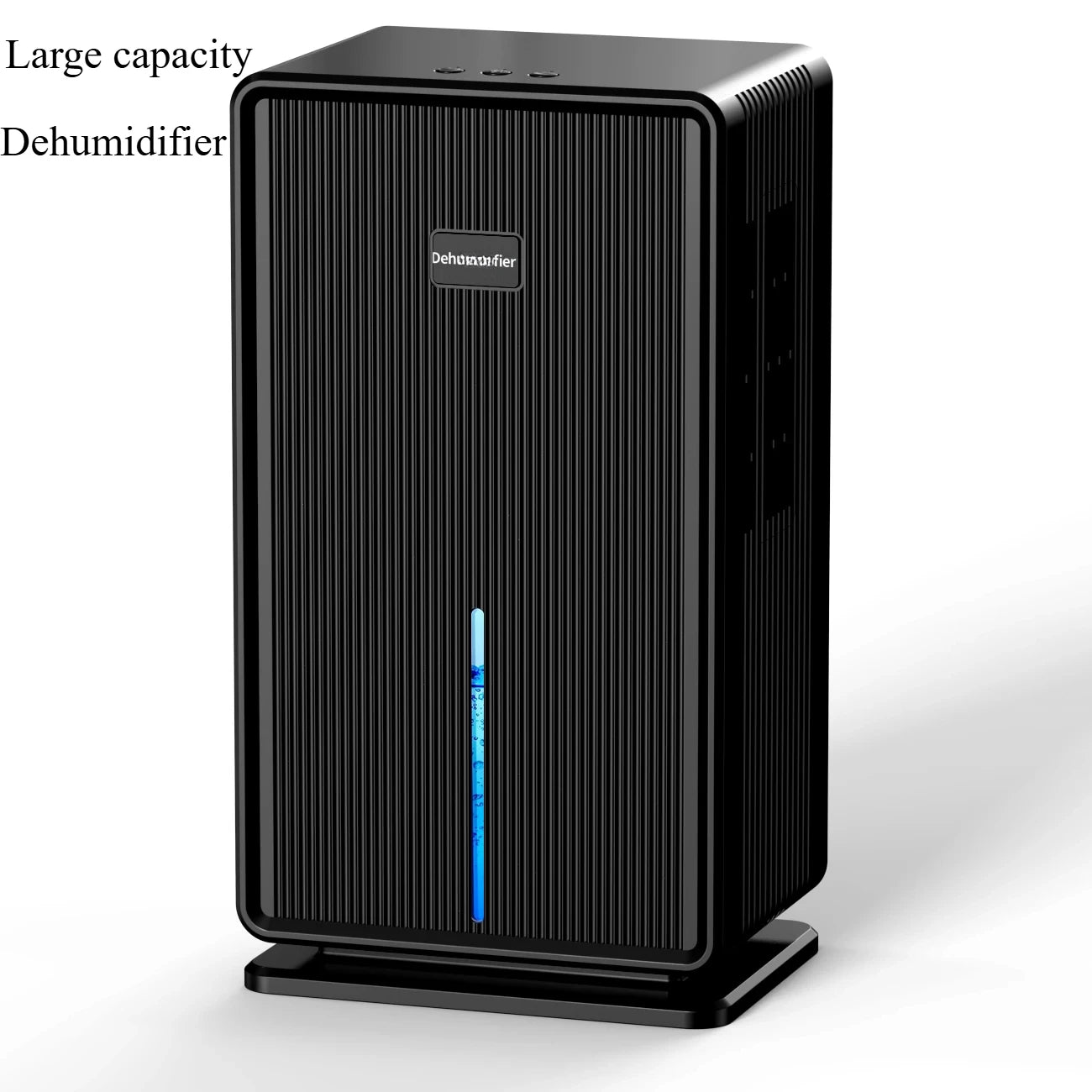 100oz Dehumidifier: 750 Sq. Ft, Auto Shut-Off & 7-Color Light