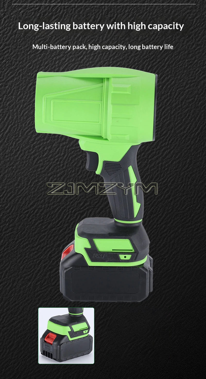 Cordless Handheld Turbo Blower for Dust & Snow