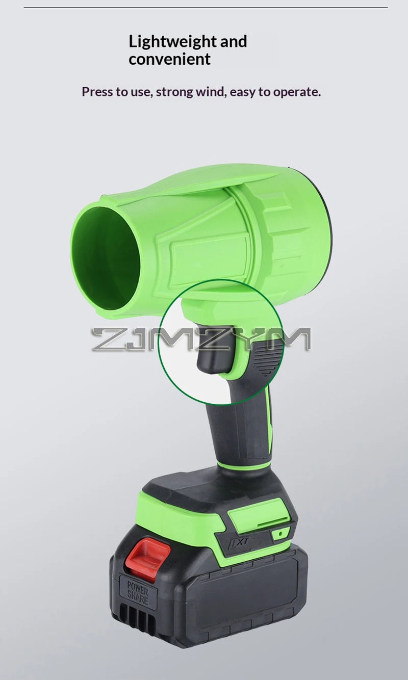 Cordless Handheld Turbo Blower for Dust & Snow