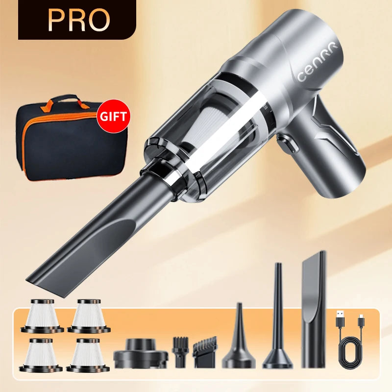 High-Power Handheld Car Vacuum