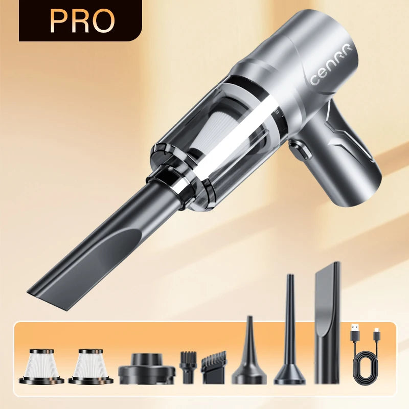 High-Power Handheld Car Vacuum