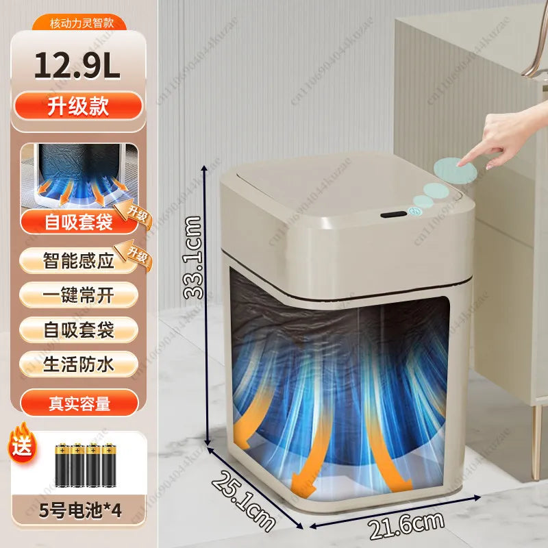 Induction Smart Trash Can (Kitchen & Bathroom)