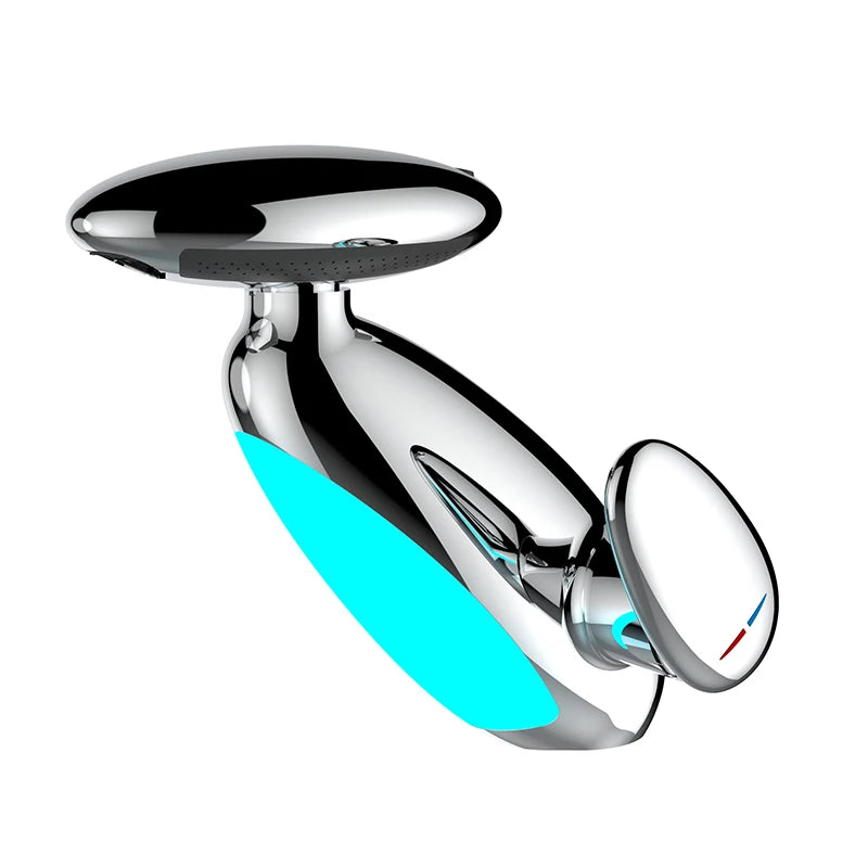 LED Temperature-Sensitive Bathroom Faucet (4 Modes)