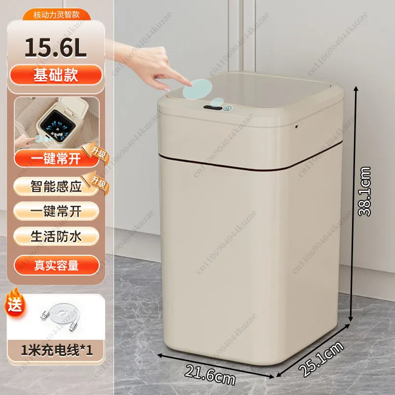 Induction Smart Trash Can (Kitchen & Bathroom)