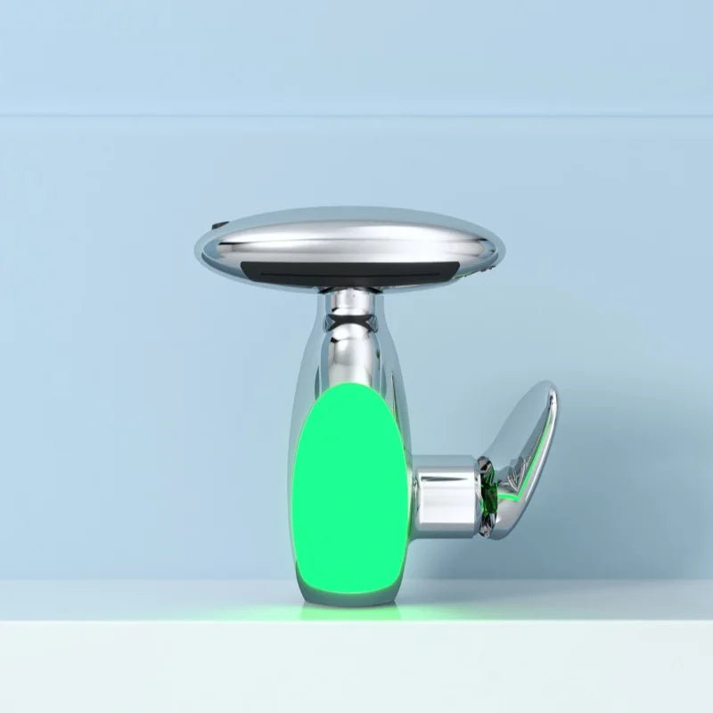 LED Temperature-Sensitive Bathroom Faucet (4 Modes)