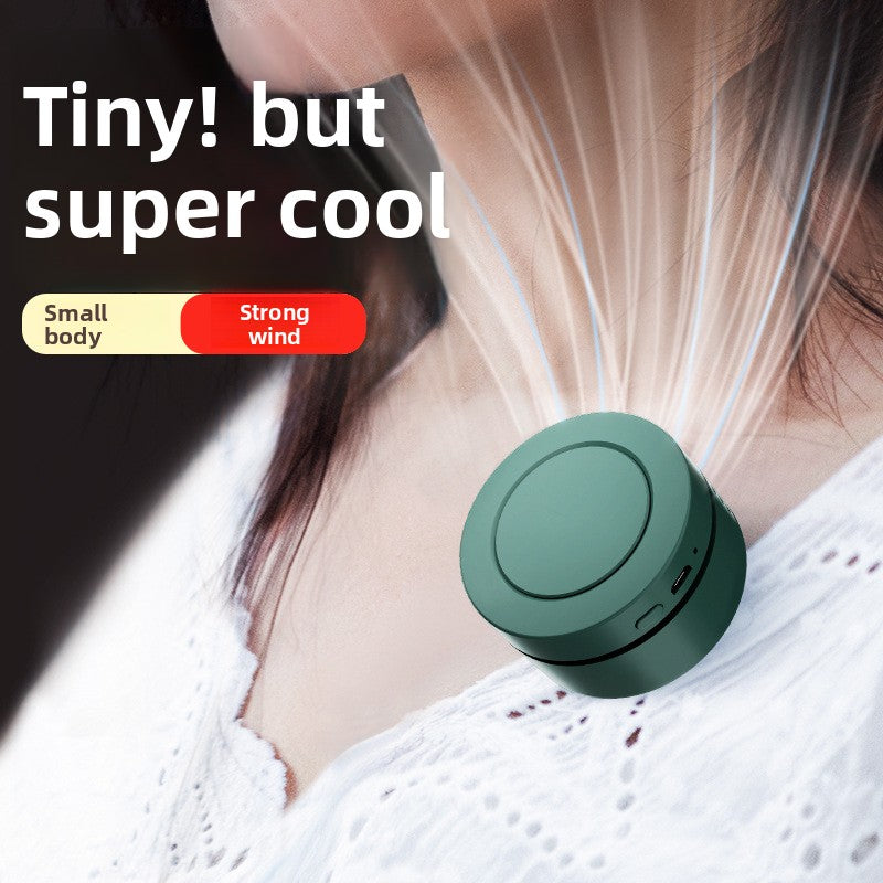 Clip-on Mini Fan for neck, waist, or clothing